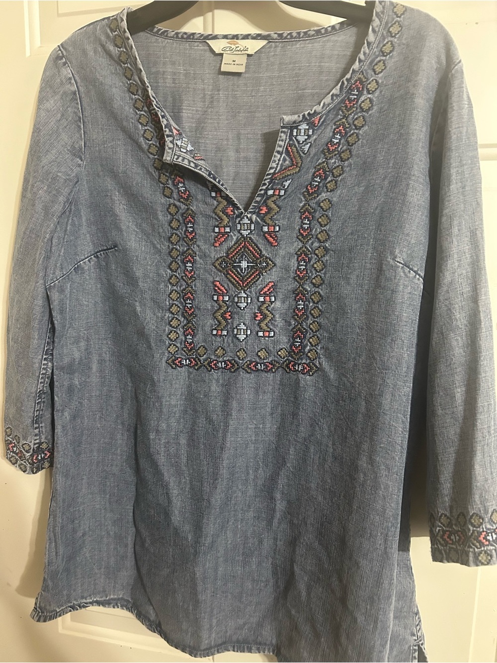 Bob Timberlake Tunic Top - Blue